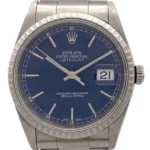 ロレックス デイトジャスト 16220 ブルーの参考買取価格