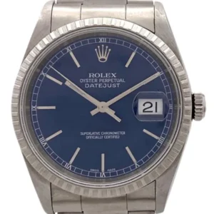 ロレックス デイトジャスト 16220 ブルー