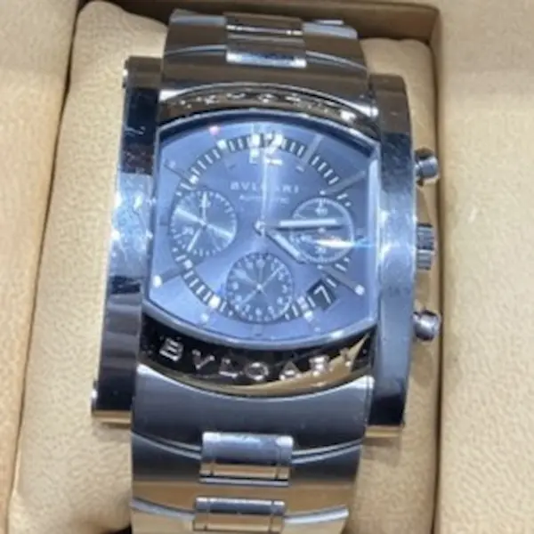 ブルガリ　アショーマ　クロノグラフ　AA48SCH