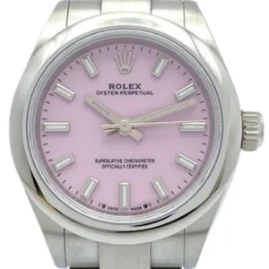 ロレックス オイスターパーペチュアル 276200 ピンク
