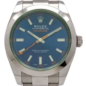 ロレックス ミルガウス 116400GV ブルー