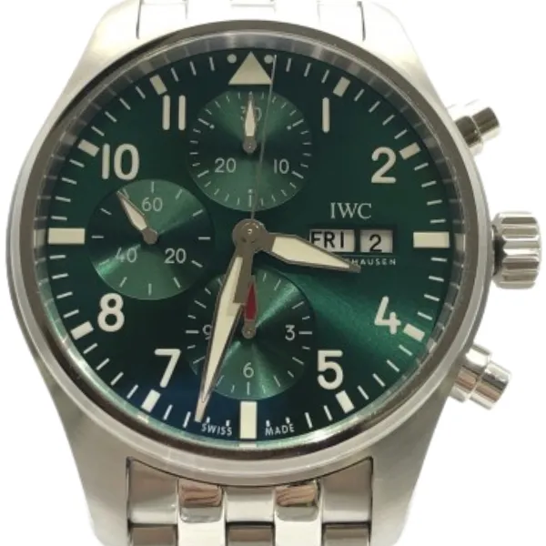 IWC パイロットウォッチ クロノグラフ レーシング グリーン IW377726