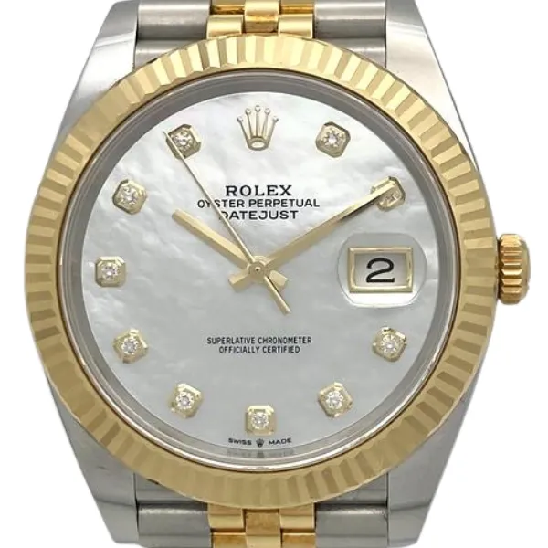 ロレックス デイトジャスト 126333G ホワイト