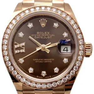 ロレックス デイトジャスト 279135RBR ブラウン