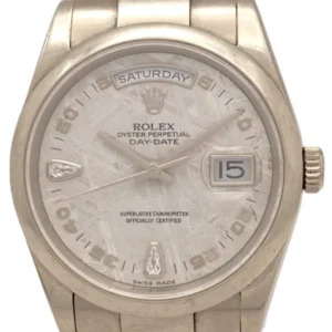 ロレックス デイデイト 118209 2BR シルバー