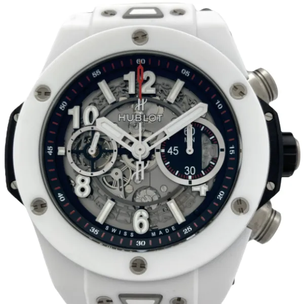 ウブロ ビッグバン ウニコ ホワイトセラミック 411.HX.1170.RX