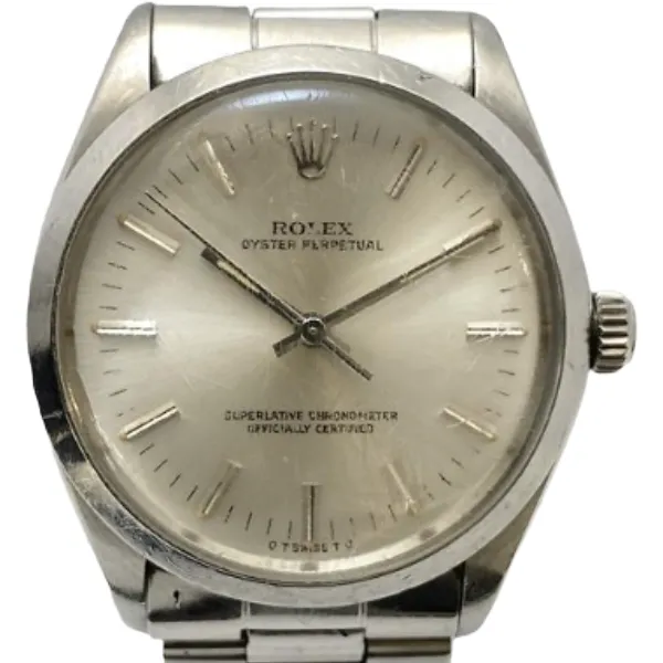 ロレックス オイスターパーペチュアル 1002 シルバー