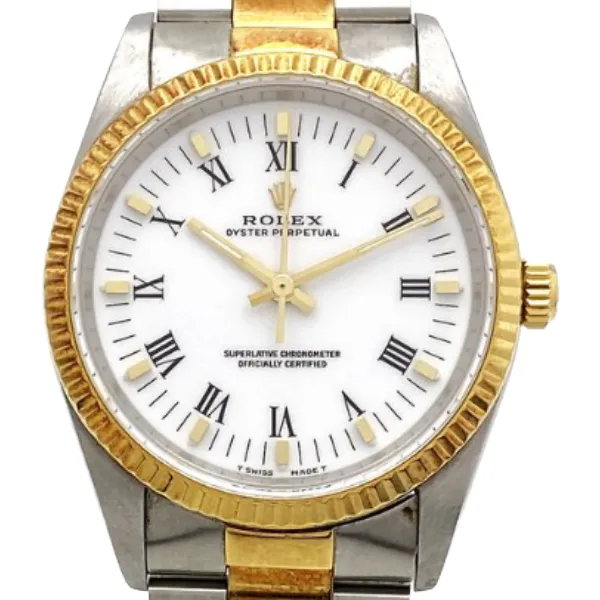 ロレックス オイスターパーペチュアル 14233 ホワイト