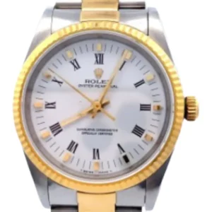 ロレックス オイスターパーペチュアル 14233 ホワイト