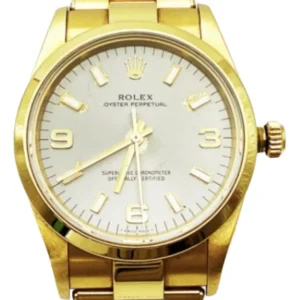 ロレックス オイスターパーペチュアル 14208 シルバー