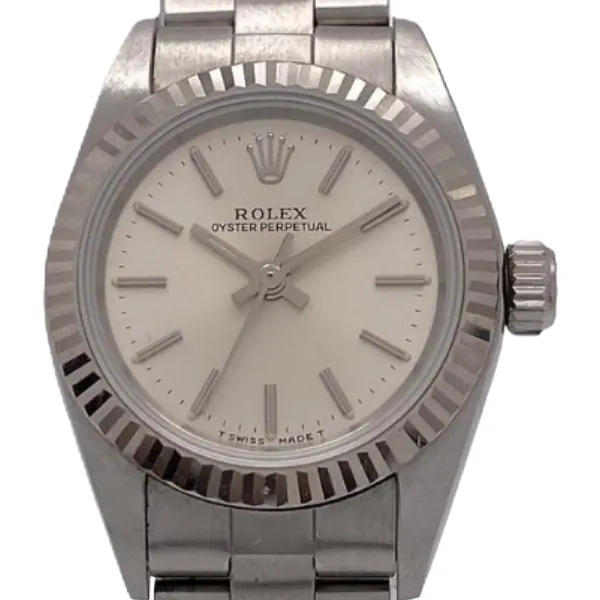 ロレックス オイスターパーペチュアル 67194 シルバー