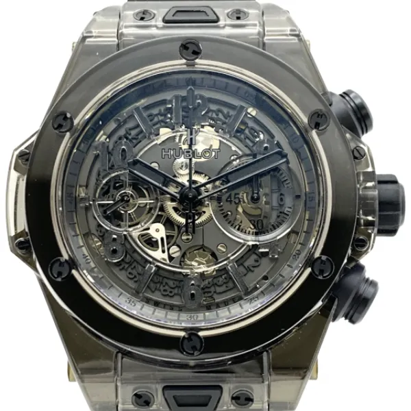 ウブロ ビッグバン ウニコ サファイアオールブラック 411.JB.4901.RT