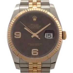 ロレックス デイトジャスト 116231 ブラウン