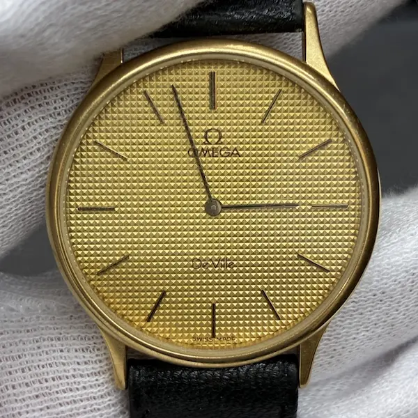 オメガ　デ・ヴィル　クォーツ時計