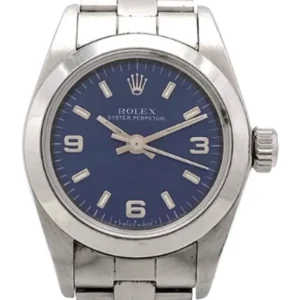 ロレックス オイスターパーペチュアル 67180 ネイビー