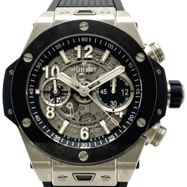 ウブロ ビッグバン ウニコ チタニウム セラミック 421.NM.1170.RX