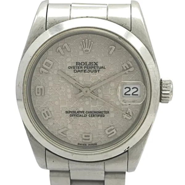 ロレックス デイトジャスト 68240 アイボリー