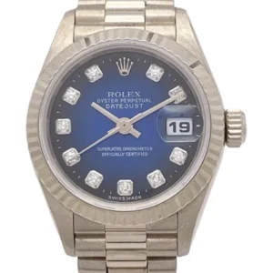 ロレックス デイトジャスト 79179G ブルー