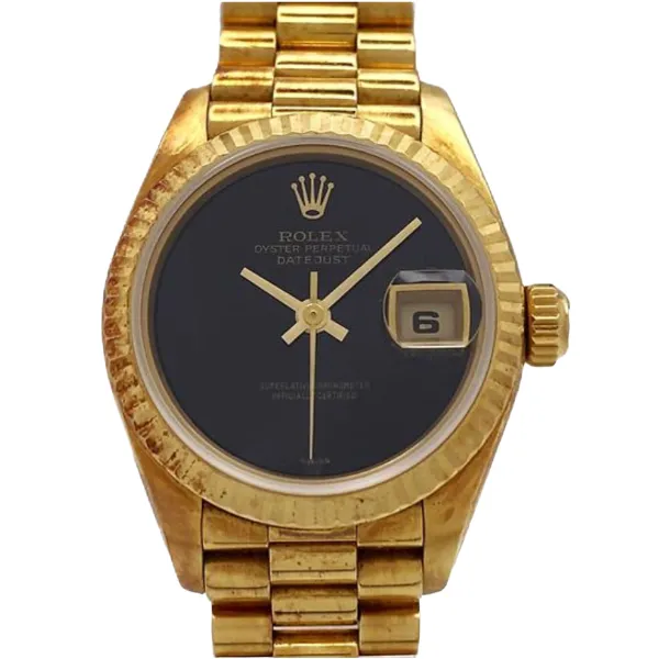 ロレックス デイトジャスト 69178 ブラック