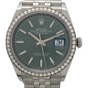 ロレックス デイトジャスト 126284RBR グリーン