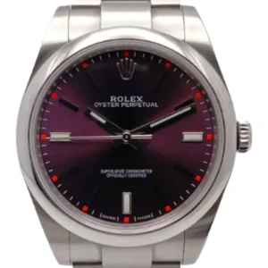 ロレックス オイスターパーペチュアル 114300 パープル