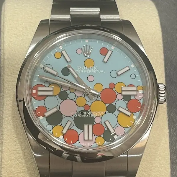 ロレックス　オイスターパーペチュアル　124300