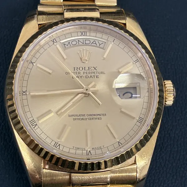 ロレックス　デイデイト　18038