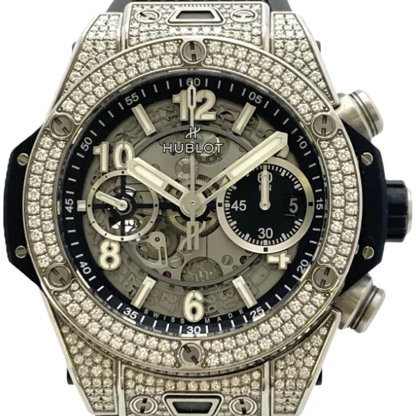 ウブロ ビッグバン ウニコ チタニウム パヴェ 441.NX.1171.RX.1704