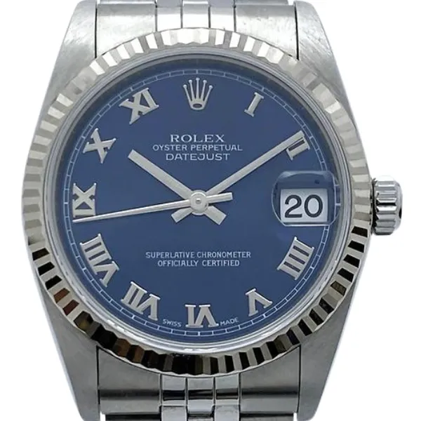 ロレックス デイトジャスト 78274 ブルー