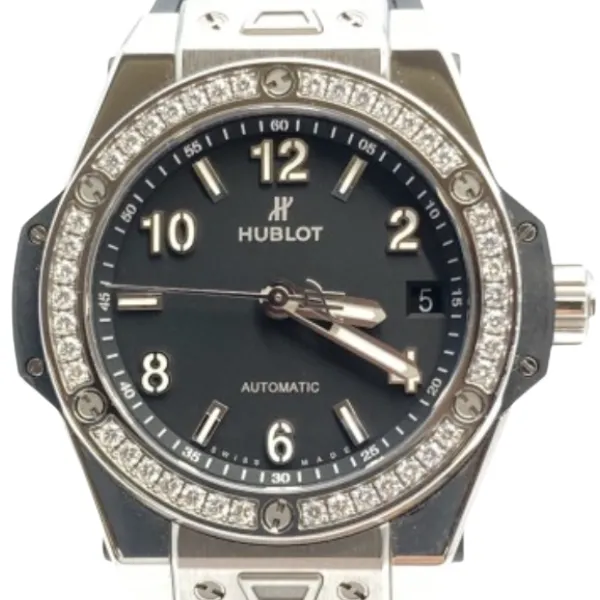 ウブロ ビッグ・バン ワンクリック スチール ダイヤモンド 465.SX.1170.RX.1204