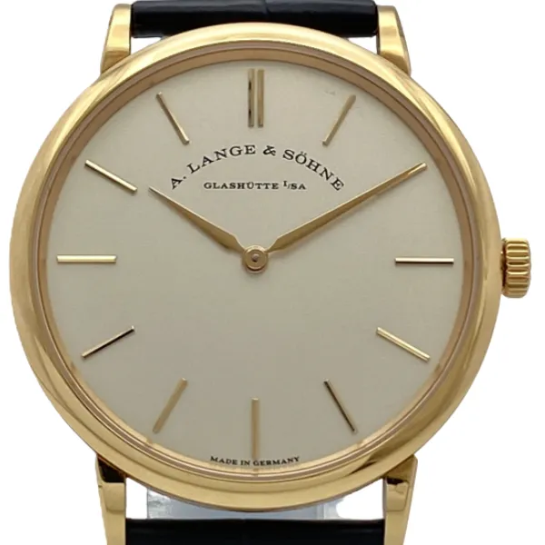 ランゲ&ゾーネ サクソニア フラッハ 201.033/LS2014AG アイボリー