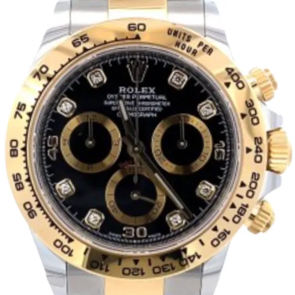 ロレックス デイトナ YG/SS ブラック 116503