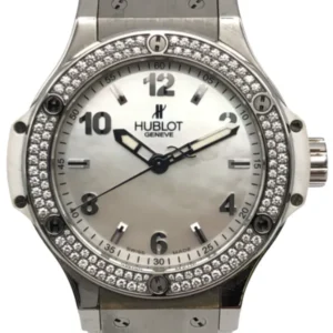 ウブロ ビッグ・バン オールホワイト ダイヤモンド マザーオブパール 361.SE.6010.RW.1104