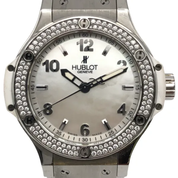 ウブロ ビッグ・バン オールホワイト ダイヤモンド マザーオブパール 361.SE.6010.RW.1104