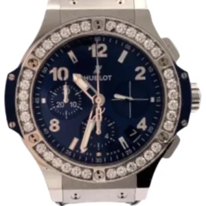 ウブロ ビッグ・バン スチール ブルー ダイヤモンド 341.SX.7170.LR.1204