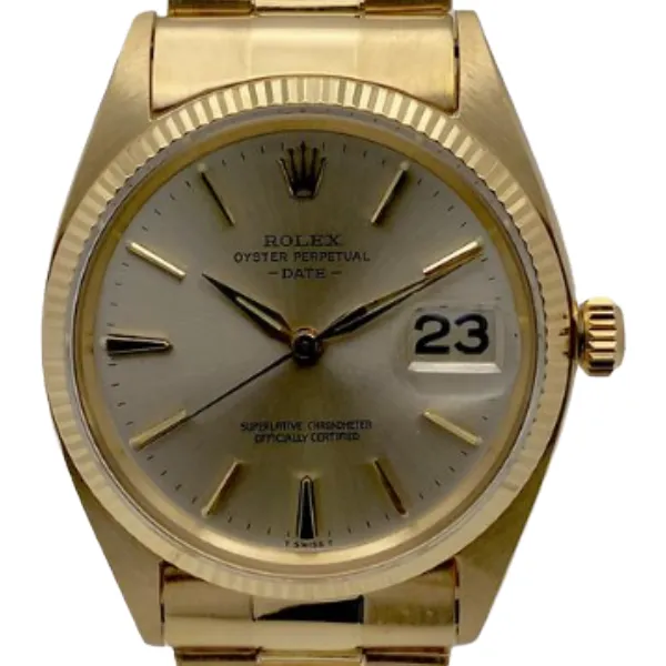 ロレックス オイスターパーペチュアルデイト 1503 シルバー