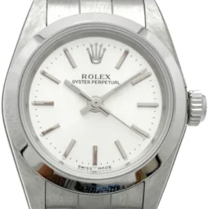 ロレックス オイスターパーペチュアル 76080 シルバー