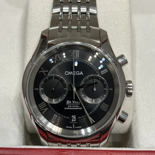 オメガ　デ・ヴィル　コーアクシャル　クロノグラフ　431.10.42.51.01.001