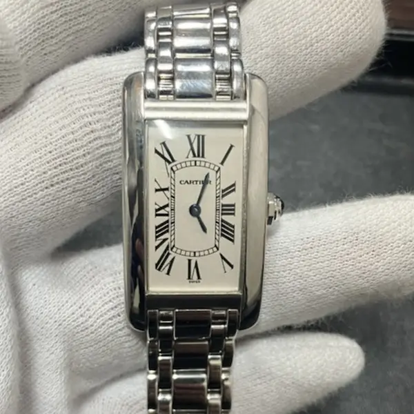 カルティエ　タンク　アメリカン　W26021M6