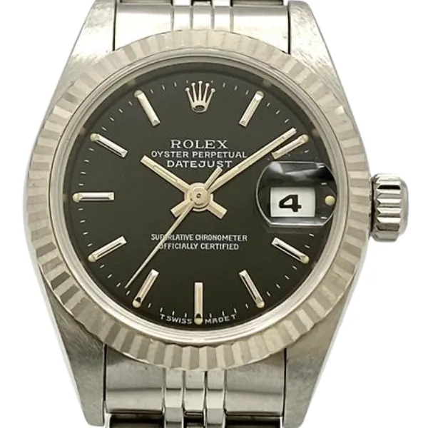 ロレックス デイトジャスト 69174 ブラック