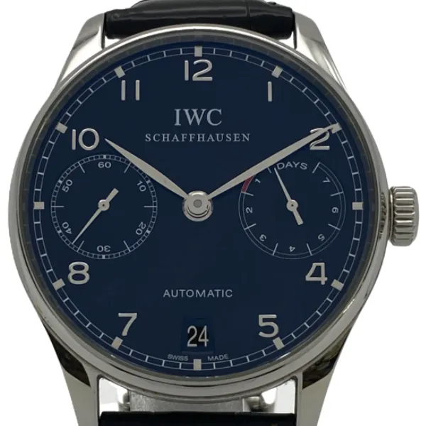 IWC ポルトギーゼ 7DAY IW500109 ブラック