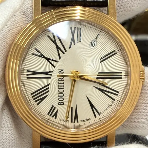 ブシュロン　ロンド　金時計