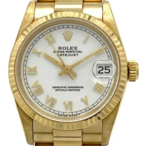 ロレックス デイトジャスト 68278 ホワイト