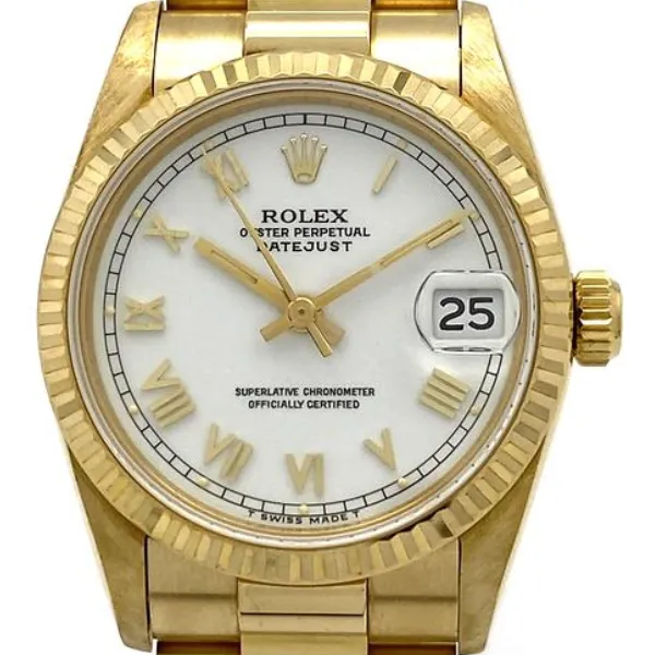ロレックス デイトジャスト 68278 ホワイト