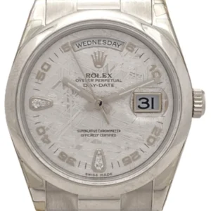 ロレックス デイデイト 118206 2BR シルバー
