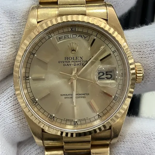 ロレックス　デイデイト　18238