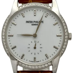 パテックフィリップ カラトラバ タイムレス ホワイト 7122/200G-001