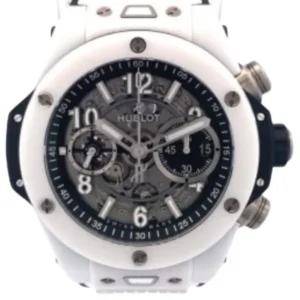 ウブロ ビッグ・バン ウニコ ホワイトセラミック 421.HX.1170.RX