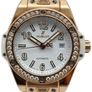 ウブロ ビッグ・バン ワンクリック キングゴールド ホワイト ダイヤモンド 485.OE.2080.RW.1204