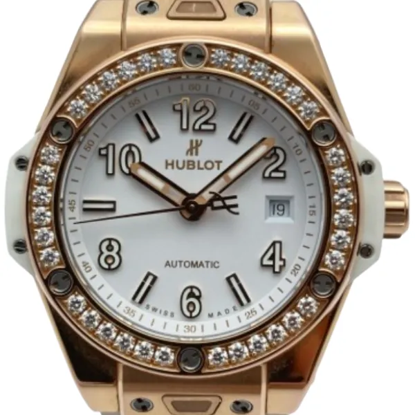 ウブロ ビッグ・バン ワンクリック キングゴールド ホワイト ダイヤモンド 485.OE.2080.RW.1204